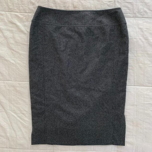 Chanel Pencil Skirt with Side Slit and Button-up Back - Picture 12 of 15